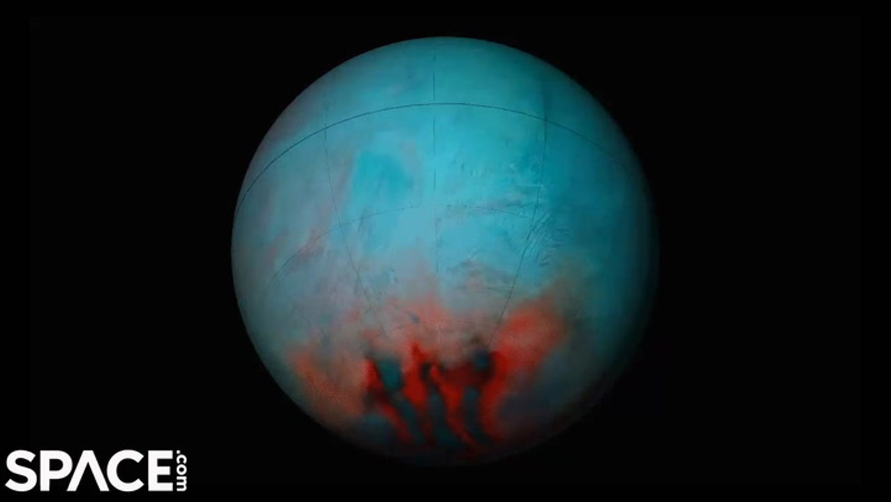 Saturn's Moon Enceladus: Fresh Ice Indicated In Infrared Views - video ...