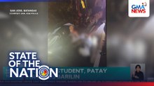 Working student galing gig, itinumba | SONA