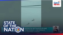 4 na pilotong nasawi sa Batangas plane collision, binigyang pugay | SONA