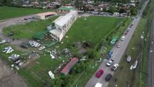 Horribles y desvastadoras imágenes tras el paso de un tornado en Chile