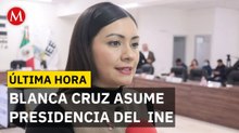 INE elige a Blanca Cruz García como presidenta provisional tras renuncia
