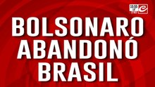 Bolsonaro abandonó Brasil: viaja rumbo a EE.UU.