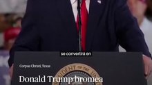 Donald Trump bromea en Texas sobre convertir a Venezuela en territorio estadounidense y elegir gobernador