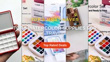 Amazing Top 5 Watercolor Supplies For Travel Painting You Need To See