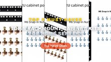 Best Top 5 Rackmount Cabinet Kits For Home Servers on AliExpress | Review - 8U Cabinet Column Kit 19inch Standard Rack R...