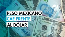 Peso mexicano se deprecia frente al dólar; espera anuncio de tasas de la Reserva Federal
