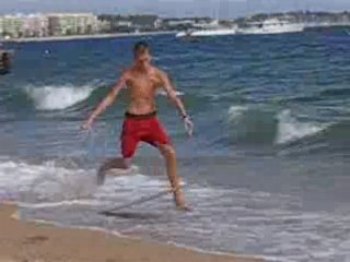 Cyril en Skim à Fréjus 🏄‍♂️