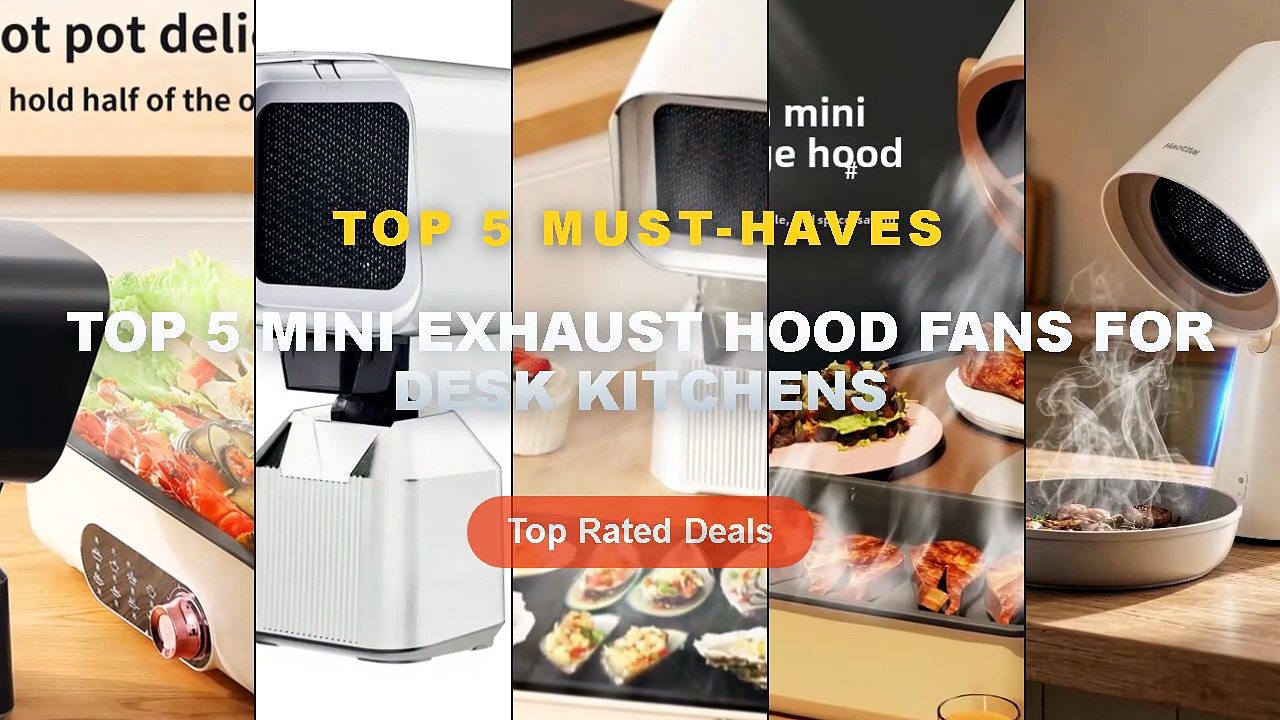 Top 5 Best Top 5 Mini Exhaust Hood Fans For Desk Kitchens (Must Have ...