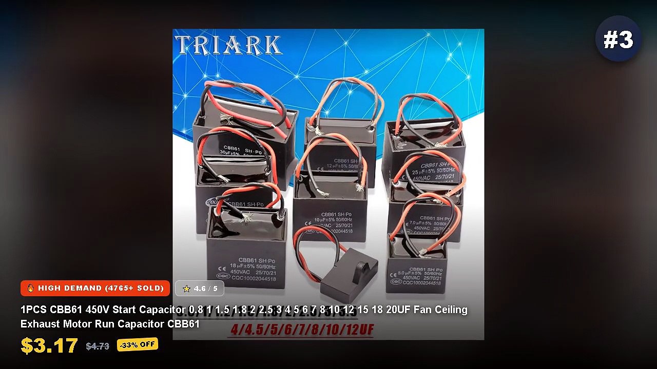 Best Top 5 Easy Install Motor Start Capacitors on AliExpress | Review ...