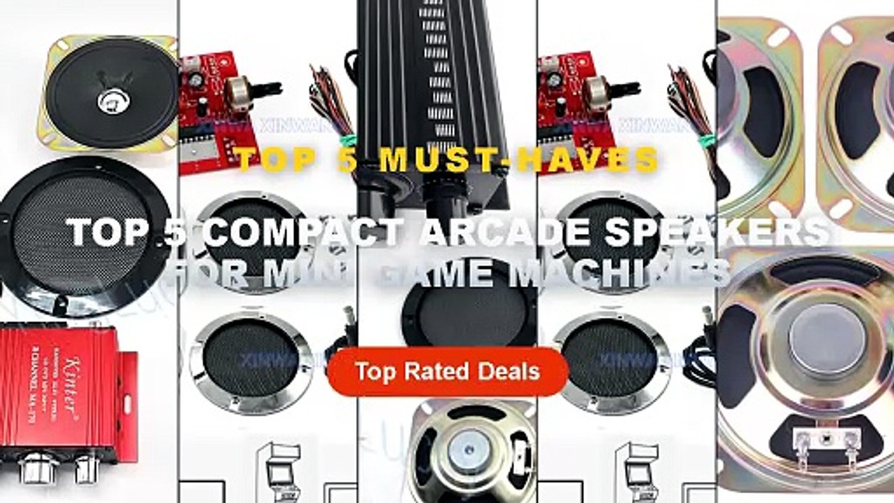 Top 5 Compact Arcade Speakers For Mini Game Machines: Top 5 Best ...