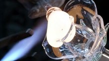 A Rose Made Entirely of Glass - The Final Reveal Is Mesmerizing #Shorts