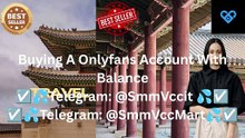 Everything Of Buy~ing OnlyFans Account With Balance Explained