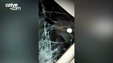 Motorista morre após Saveiro bater contra poste na PR-484, em Quedas do Iguaçu