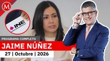 Nombran a Blanca Cruz como presidenta interina del INE | Jaime Núñez, 27 de octubre de 2026