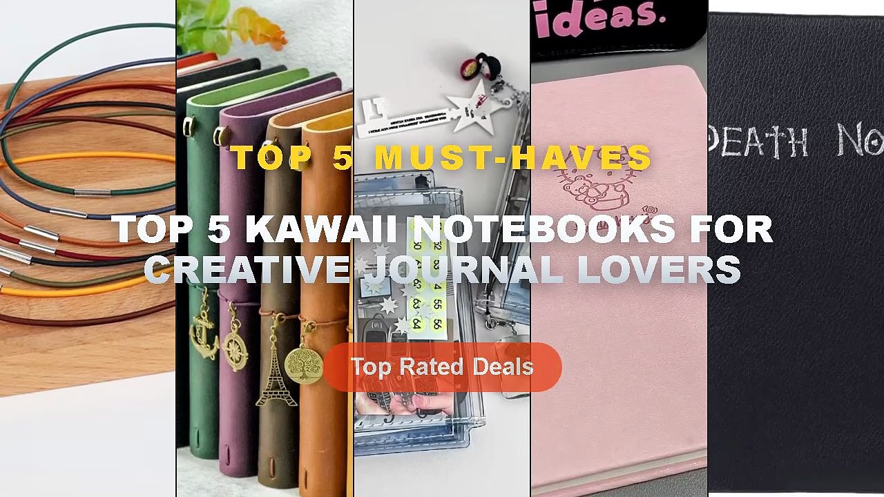 Top 5 Kawaii Notebooks For Creative Journal Lovers: Top 5 Best Sellers ...