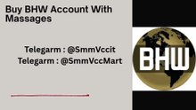 How to Maintain Multiple Buy> BHW Account Safely?
