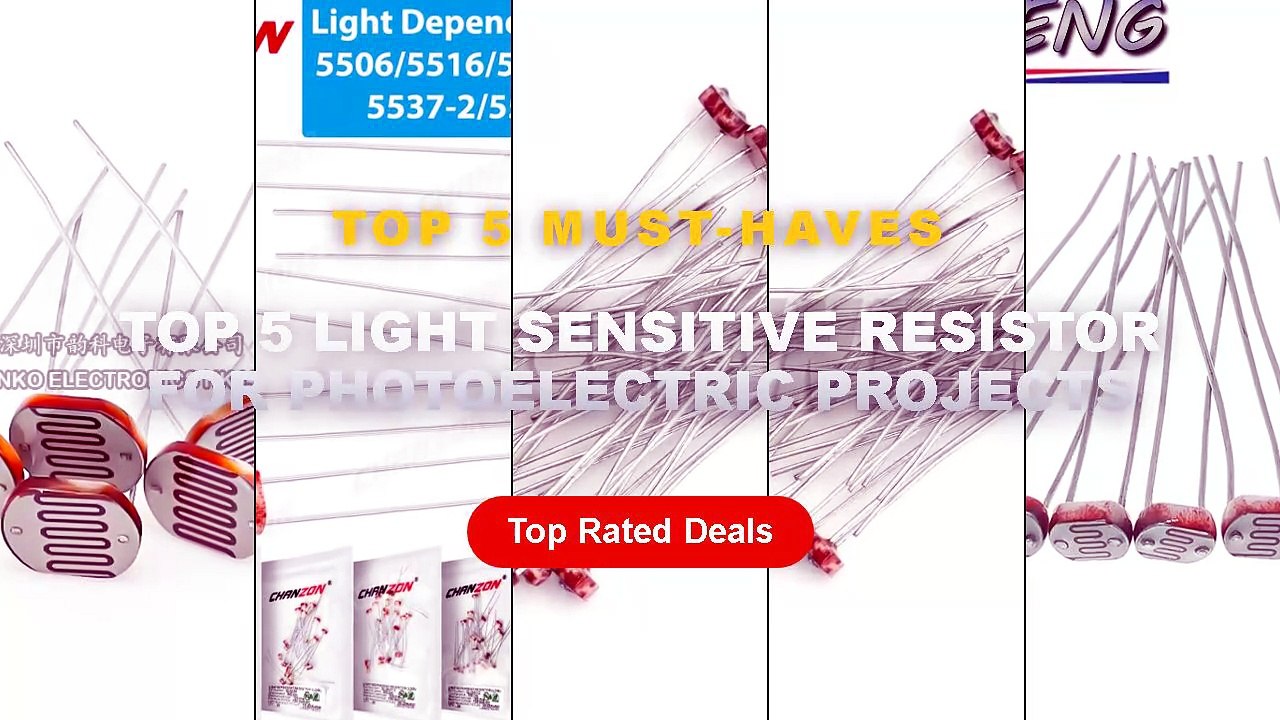 Best Top 5 Light Sensitive Resistor For Photoelectric Projects on ...