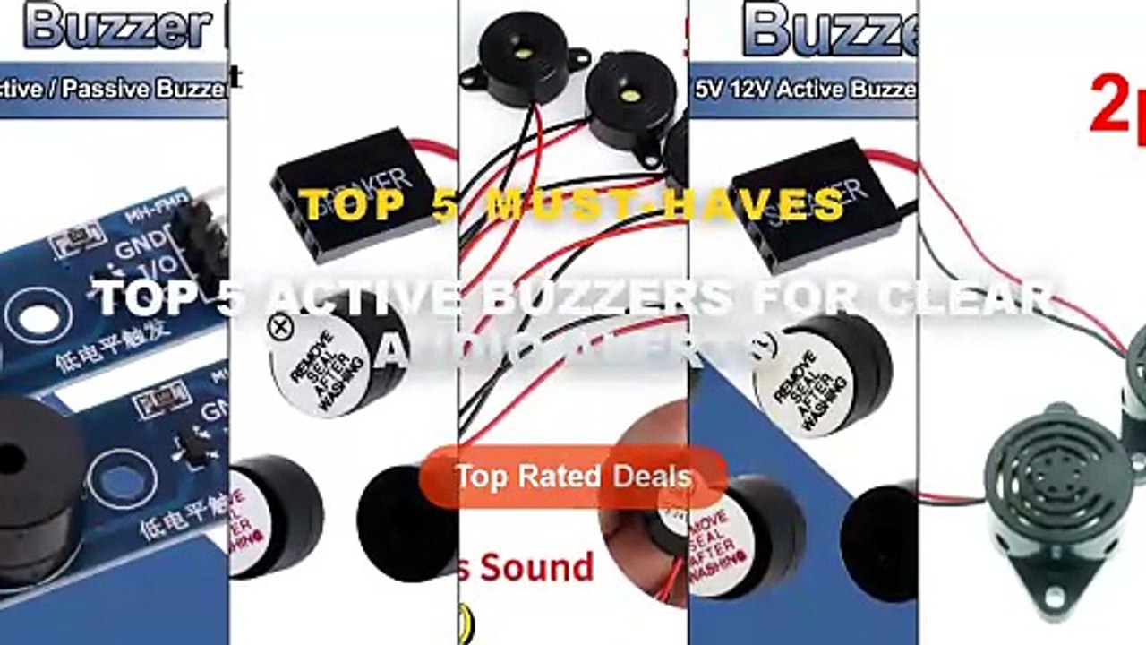 Amazing Top 5 Active Buzzers For Clear Audio Alerts You Need To See - 2 ...