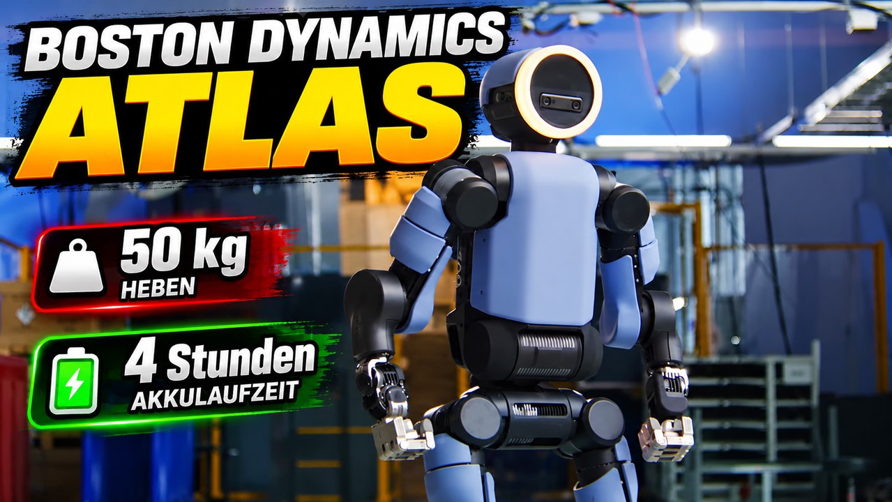 2026 Boston Dynamics Atlas: Neue Hände, starke KI und extreme ...