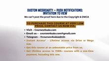 Courses4sale.com —Duston McGroarty – Push Notifications: Invitation to view