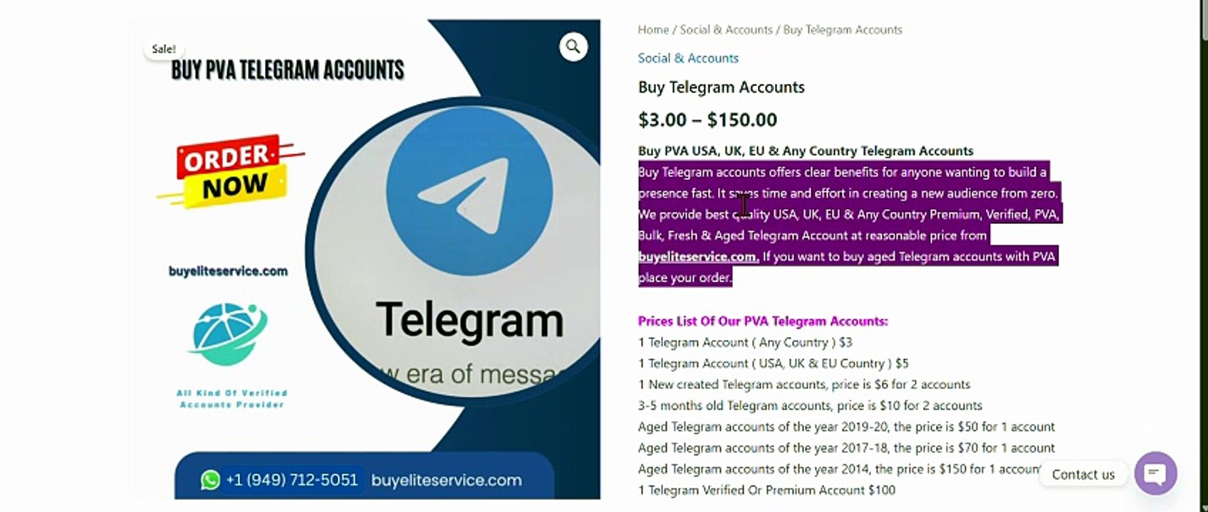 The Top 11 Websites For Purchasing Telegram Accounts ... - video ...