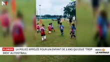 USA : La police appelée pour un enfant de 3 ans qui joue ''trop bien'' au football