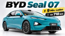 2027 BYD Seal 07: Neue Elektro-Limousine lädt in nur 9 Minuten!