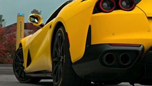 Yellow Ferrari 812 GTS is NOT a Car, It's a Dream 💛 | 800HP V12 Monster