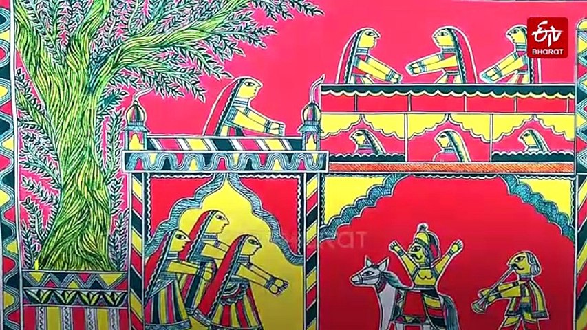 Dipped In Vibrant Pink, Yellow, Blue, Green And Orange, Why Bhagalpur’s Manjusha Art Is Still Searching For A Market
