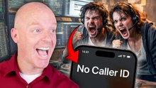 Toddler Baits Angry Scam Callers With Calm Prank Call Reactions