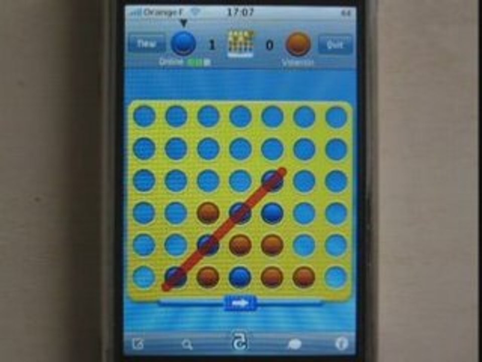 Touch4 sur iPhone