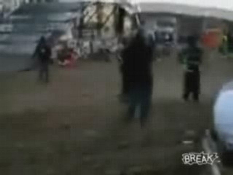 Quad Back Flip Goes Wrong