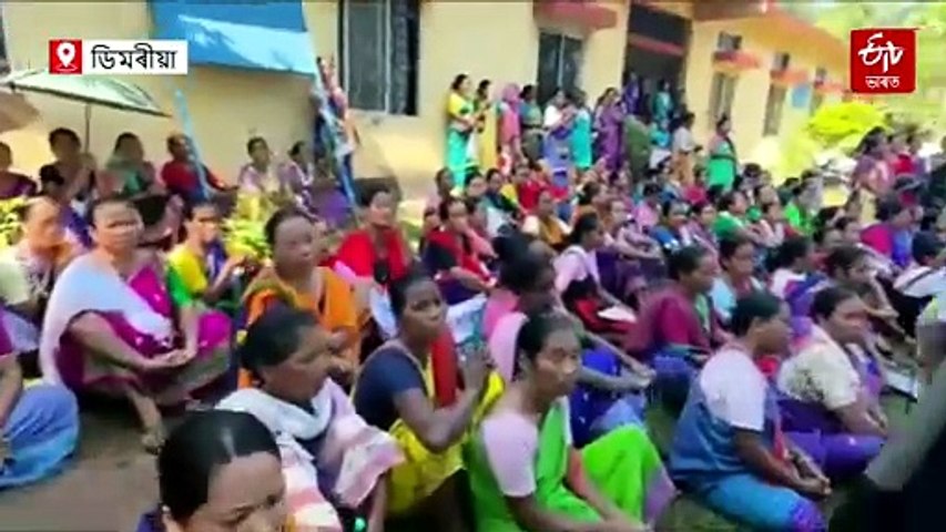 সোণাপুৰত হাই ভল্টেজ টাৱাৰক লৈ কাৰ্বি সমাজৰ সাংস্কৃতিক প্ৰতিবাদ