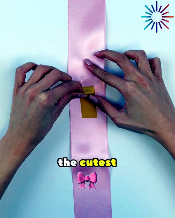 How to make a beautiful ribbon bow! 🎀 - video Dailymotion