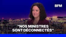 Essence: "Nos ministres sont déconnectés de la réalité", fustige Manon Aubry, députée européenne LFI