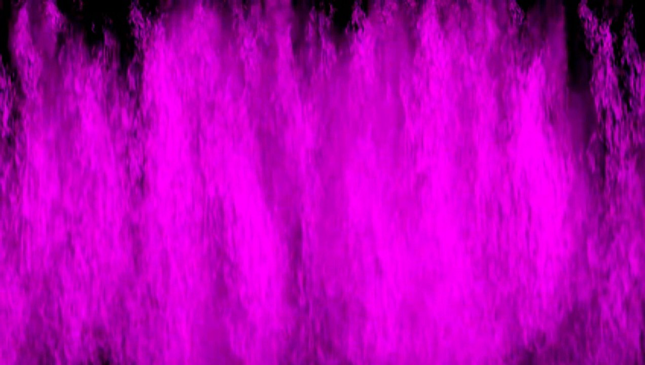 4K Video (1 hour) pink waterfall with black background – animated ...