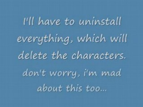 My Sims Game Crashed!