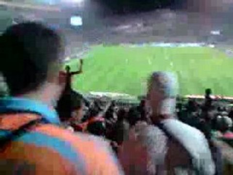 OM SOCHAUX 2-1 hymne de cavese supporters virage sud Cavese