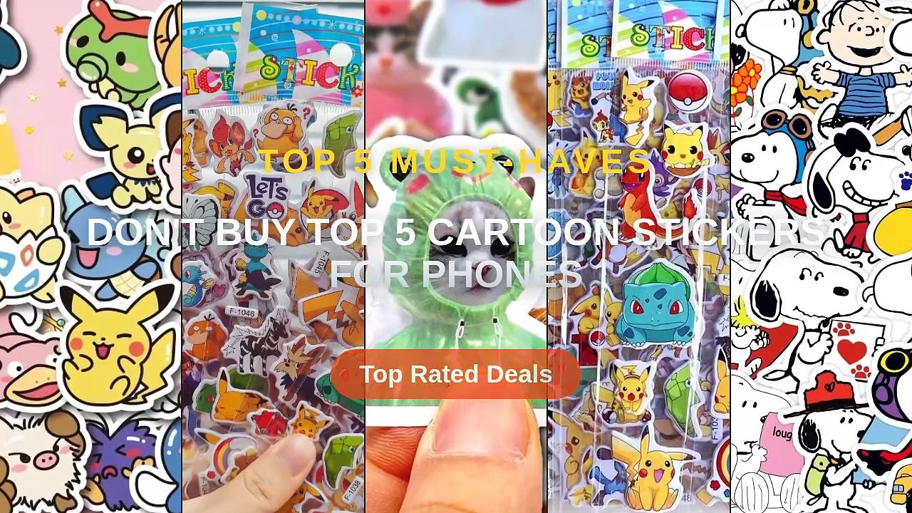 Don't Buy Top 5 Cartoon Stickers For Phones - Video Dailymotion