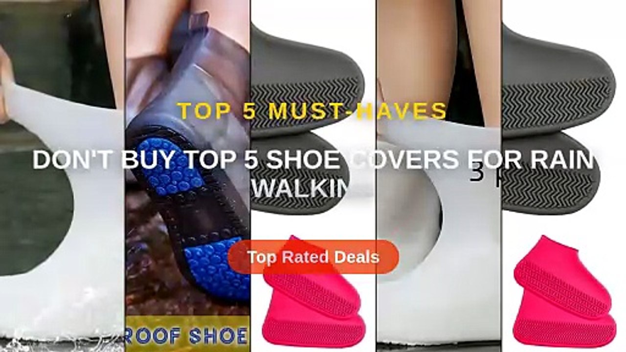 Don't Buy Top 5 Shoe Covers For Rain Walking - Video Dailymotion