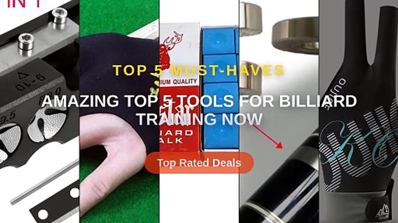 Amazing Top 5 Tools For Billiard Training Now - Video Dailymotion