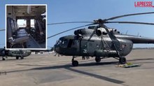 Il video girato a bordo del «Papacottero», l'elicottero che trasporterà Papa Leone XIV durante il suo viaggio in Perù