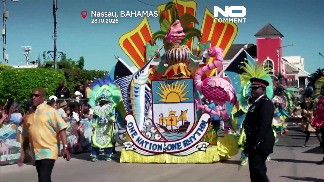 Bahamas: könig charles iii tanzt mit einheimischen bei karibikreise