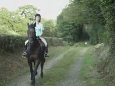 Essai de PETIT galop en balade, c'est réussi ! ^^
