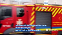 Co najmniej 14 osób nie żyje, kilka rannych w rosyjskim ataku dronów na ukraińską stację kolejową