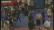 Brother Helps Out In Wrestling Match