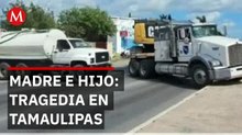 Menor muere y madre queda grave por fuego cruzado en Matamoros