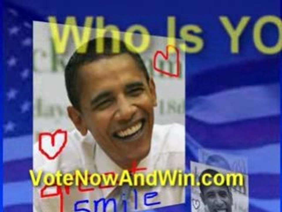 Who Is Your Choice For President?