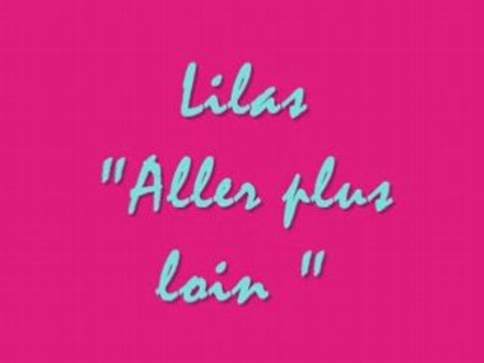Aller plus loin Lilas