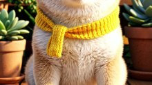 Shiba Puppy's Wooden Roller Standoff & Spin ASMR! 🐶